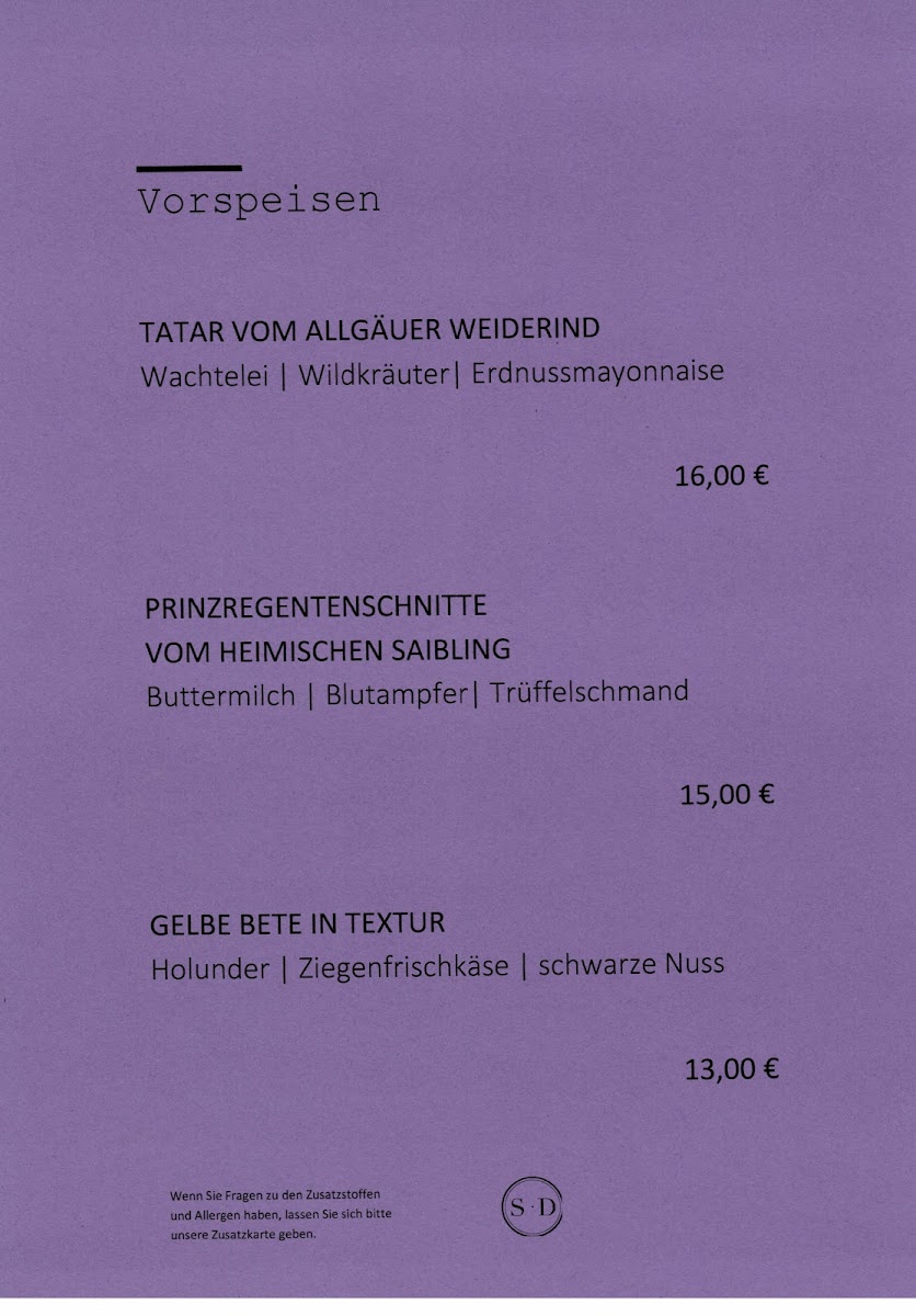 Menu Schloss Dachau Restaurant Cafe-10