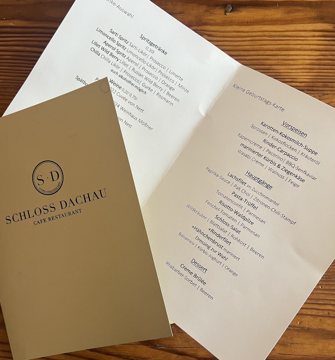 Menu Schloss Dachau Restaurant Cafe-4