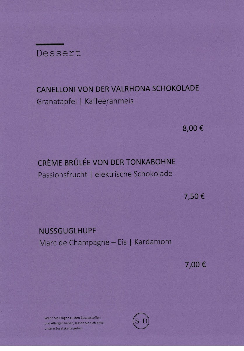 Menu Schloss Dachau Restaurant Cafe-8
