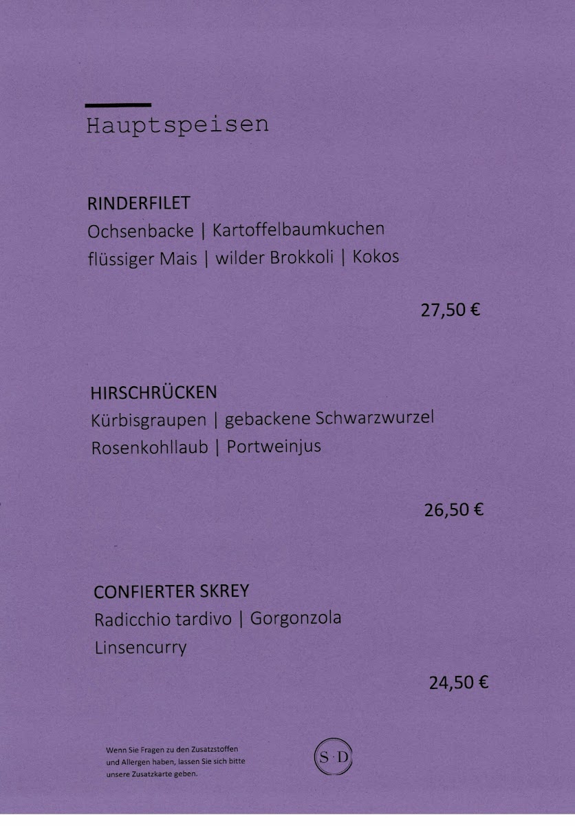 Menu Schloss Dachau Restaurant Cafe-9